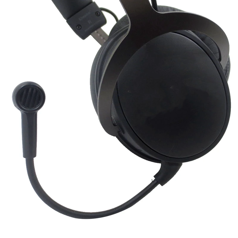 Replacement Game Mic 3.5Mm Microphone For Hyperx Cloud Mix Gaming Headsets Headphones Gooseneck Mic 3